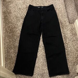 Old Navy High-Rise Wow Wide-Leg Pants in Black